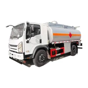 Camion de réservoir de carburant du moteur 8CBM 4x2 Euro II 3.9L