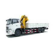 Grue montée sur camion 6x4 avec grue à flèche articulée de 10 tonnes